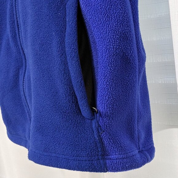 THE NORTH FACE Sweatshirt Coat Fleece Full Zip Jacket Size Medium Purple/Blue - Picture 6 of 10